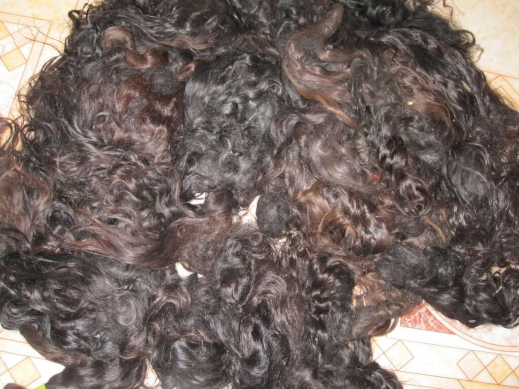Indian curly hair